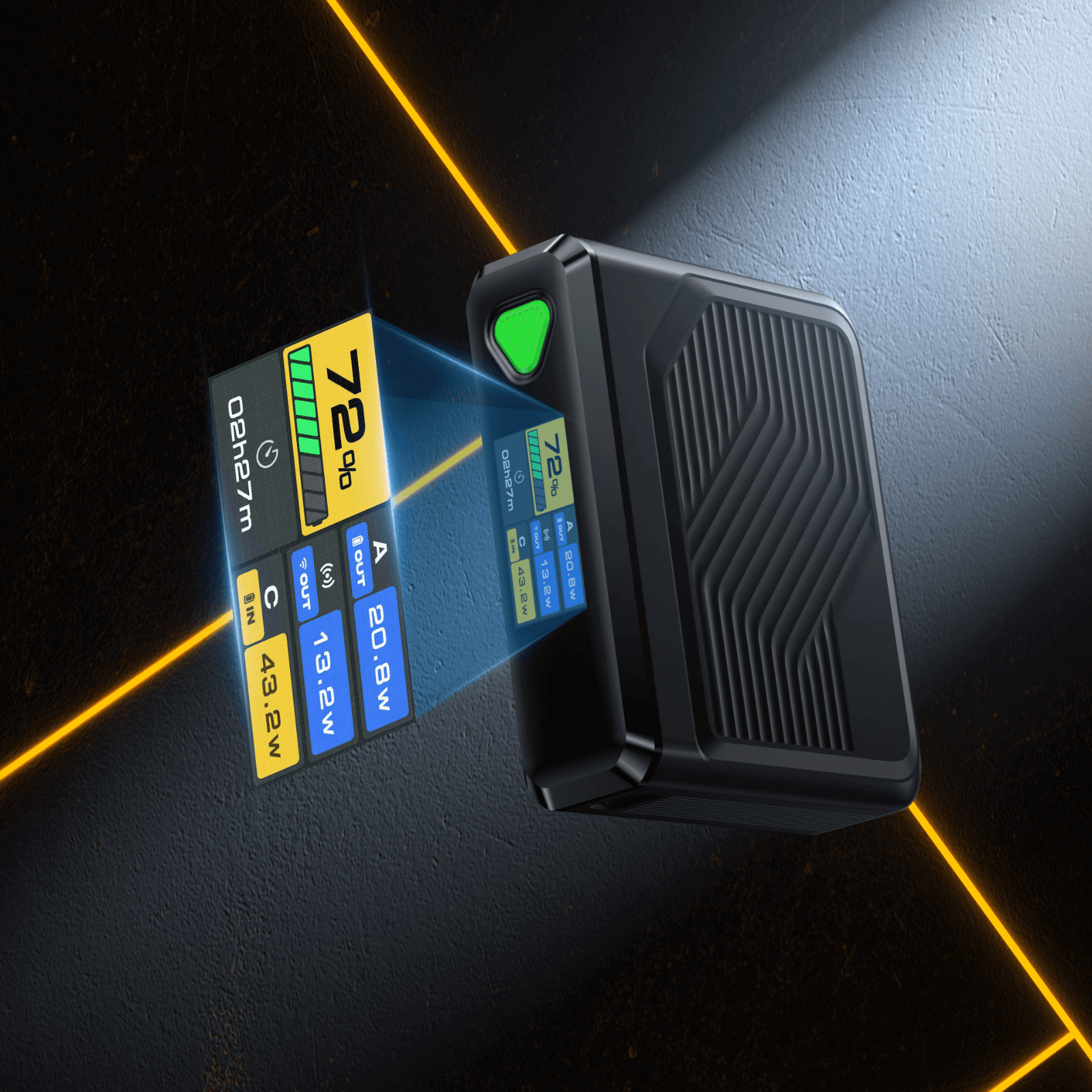 TFT screen powerbank