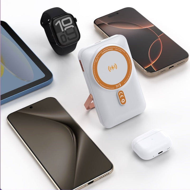 Ylyptech F2 Power Bank(PowerCore 10K),Compact Travel-Ready 10,000mAh Battery Pack with PowerIQ Charging Technology,5V/3A High-Speed Charging for iPhone,iPad,and More (USB-C Input and Output（Black）