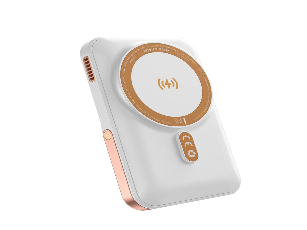 Ylyptech F2 Power Bank(PowerCore 10K),Compact Travel-Ready 10,000mAh Battery Pack with PowerIQ Charging Technology,5V/3A High-Speed Charging for iPhone,iPad,and More (USB-C Input and Output（Black）