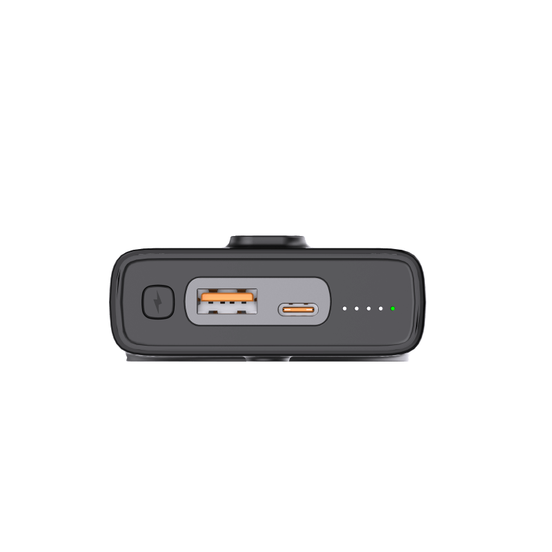 Ylyptech M7  Power Bank(PowerCore 10K),Compact Travel-Ready 10,000mAh Battery Pack with PowerIQ Charging Technology,5V/3A High-Speed Charging for iPhone,iPad,and More (USB-C Input and Output（Black），1pack