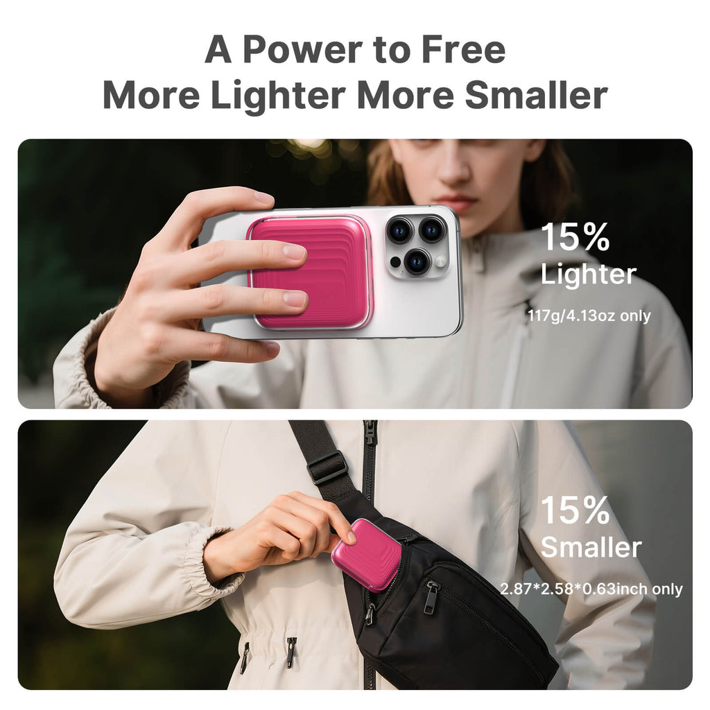 Ylyptech YL309  Power Bank(PowerCore 10K),Compact Travel-Ready 5,000mAh Battery Pack with PowerIQ Charging Technology,5V/3A High-Speed Charging for iPhone,iPad,and More (USB-C Input and Output（Black），1pack