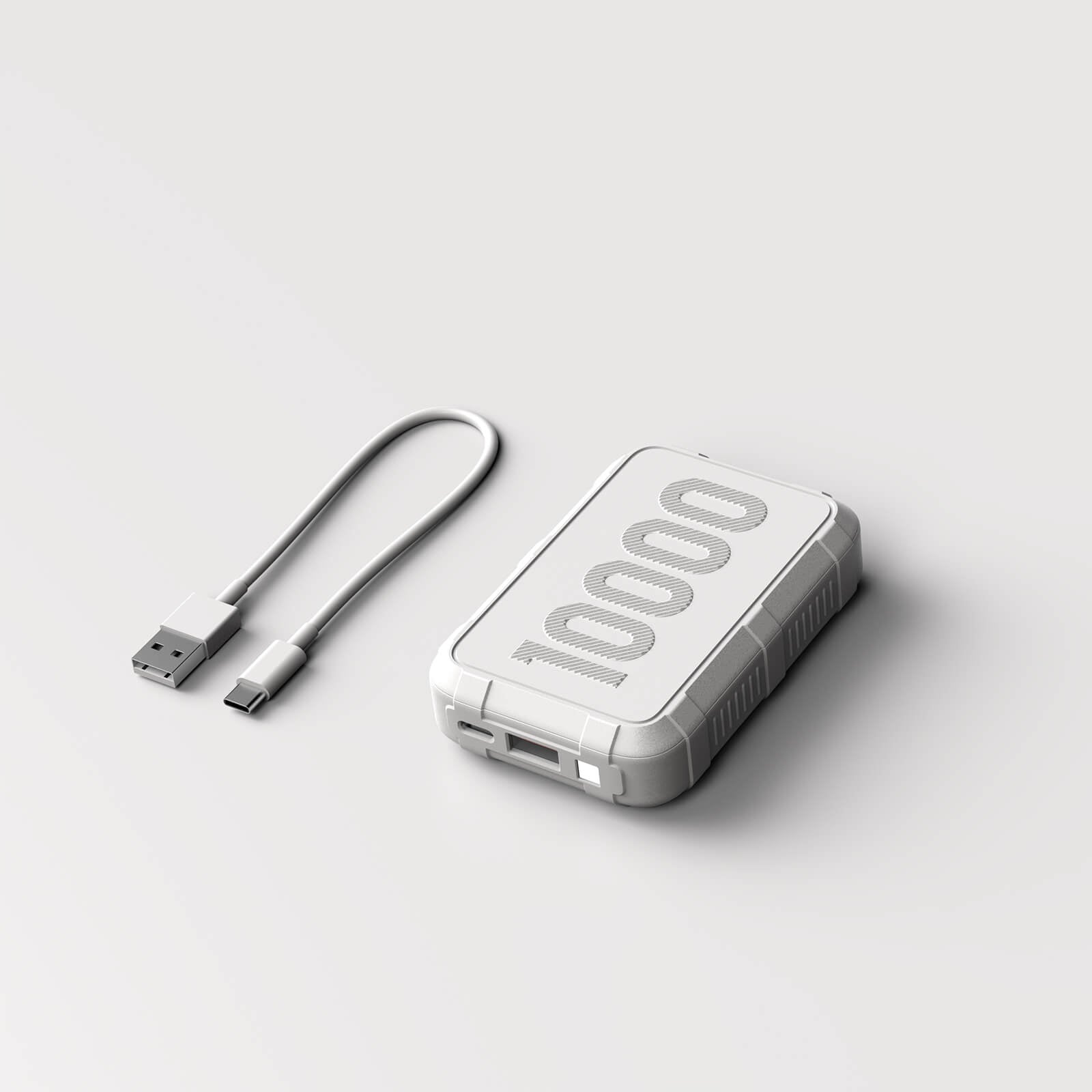 Ylyptech YL311 Power Bank(PowerCore 10K),Compact Travel-Ready 10000mAh Battery Pack with PowerIQ Charging Technology,5V/3A High-Speed Charging for iPhone,iPad,and More (USB-C Input and Output)