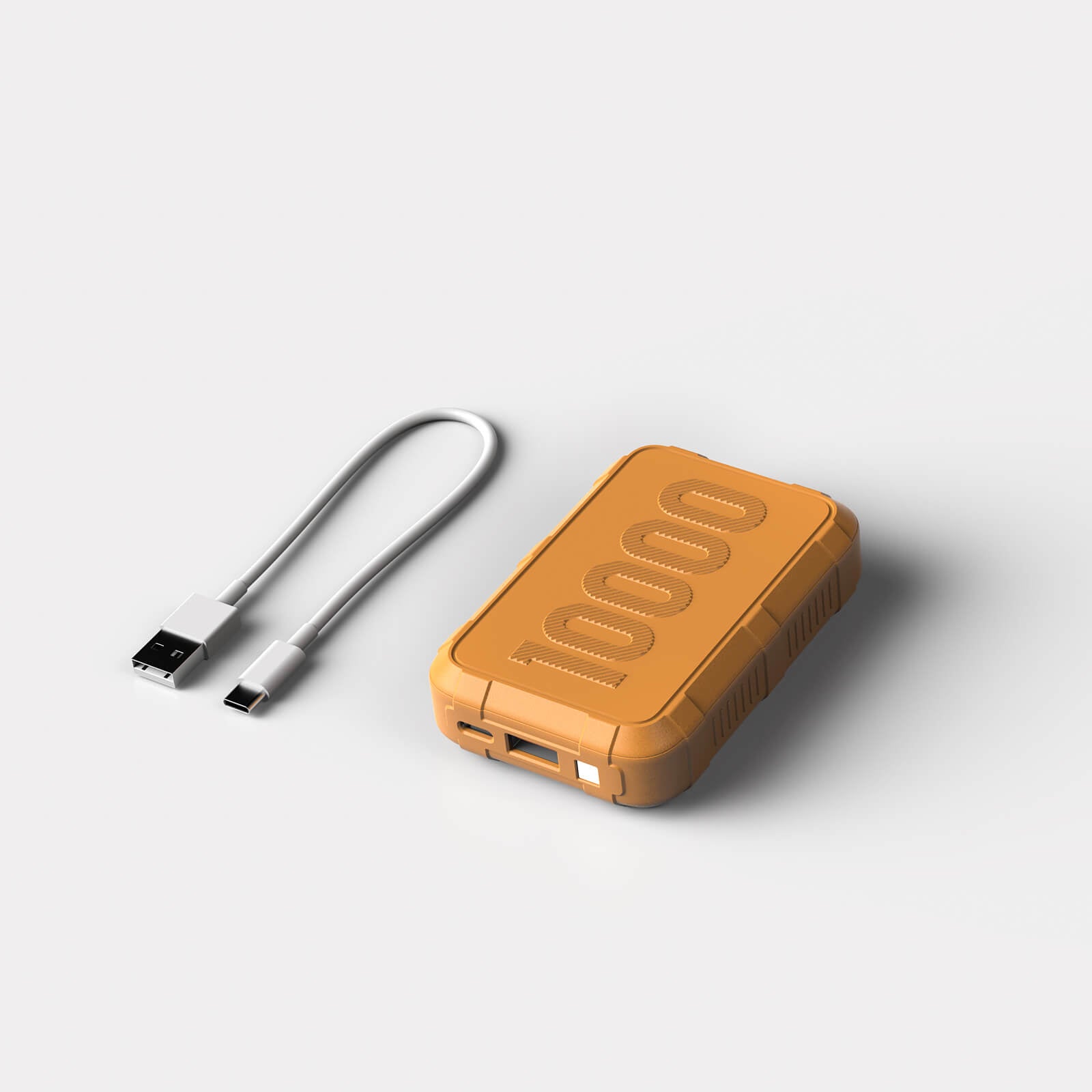 Ylyptech YL311 Power Bank(PowerCore 10K),Compact Travel-Ready 10000mAh Battery Pack with PowerIQ Charging Technology,5V/3A High-Speed Charging for iPhone,iPad,and More (USB-C Input and Output)