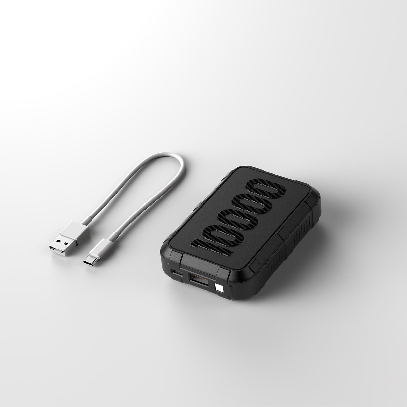 Ylyptech YL311 Power Bank(PowerCore 10K),Compact Travel-Ready 10000mAh Battery Pack with PowerIQ Charging Technology,5V/3A High-Speed Charging for iPhone,iPad,and More (USB-C Input and Output)