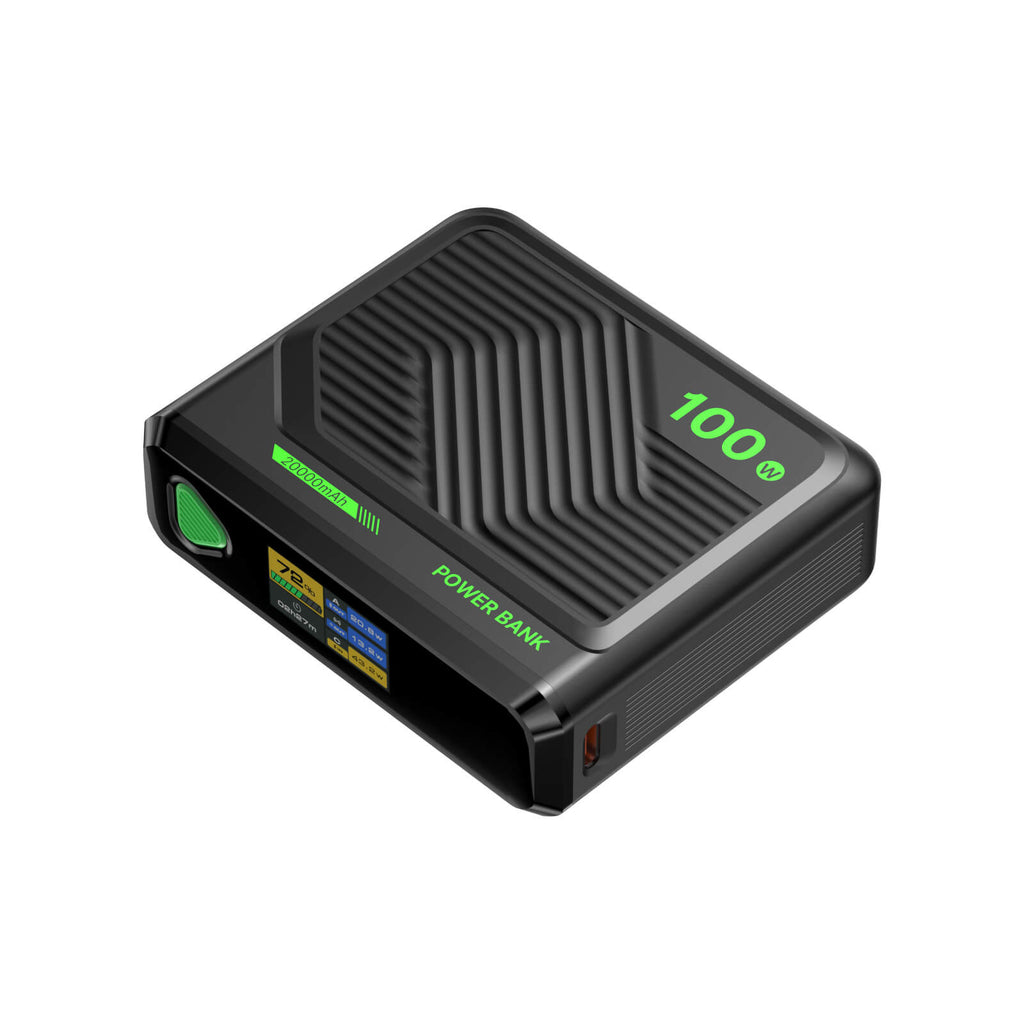 Ylyptech YL999 Power Bank(PowerCore 10K),Compact Travel-Ready 20000mAh Battery Pack with PowerIQ Charging Technology,5V/3A High-Speed Charging for iPhone,iPad,and More (USB-C Input and Output)