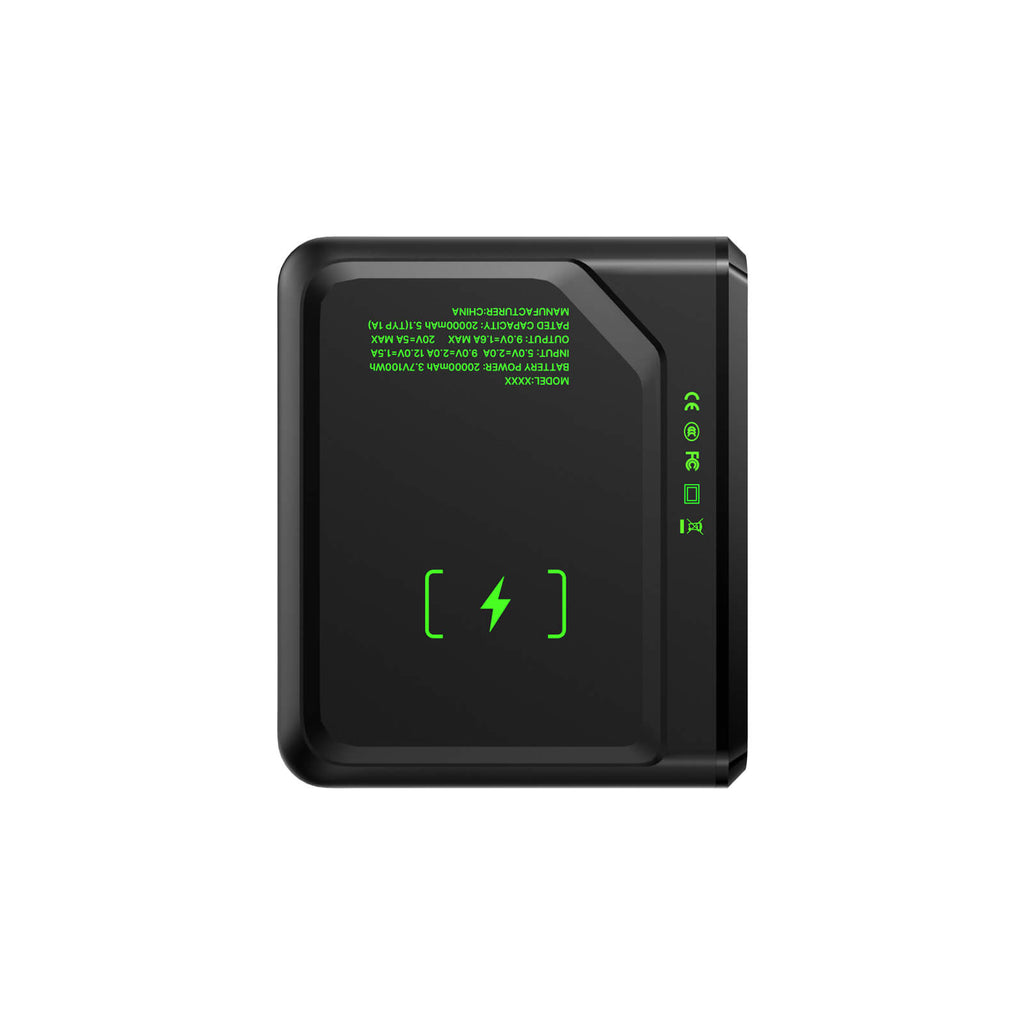 Ylyptech YL999 Power Bank(PowerCore 10K),Compact Travel-Ready 20000mAh Battery Pack with PowerIQ Charging Technology,5V/3A High-Speed Charging for iPhone,iPad,and More (USB-C Input and Output)