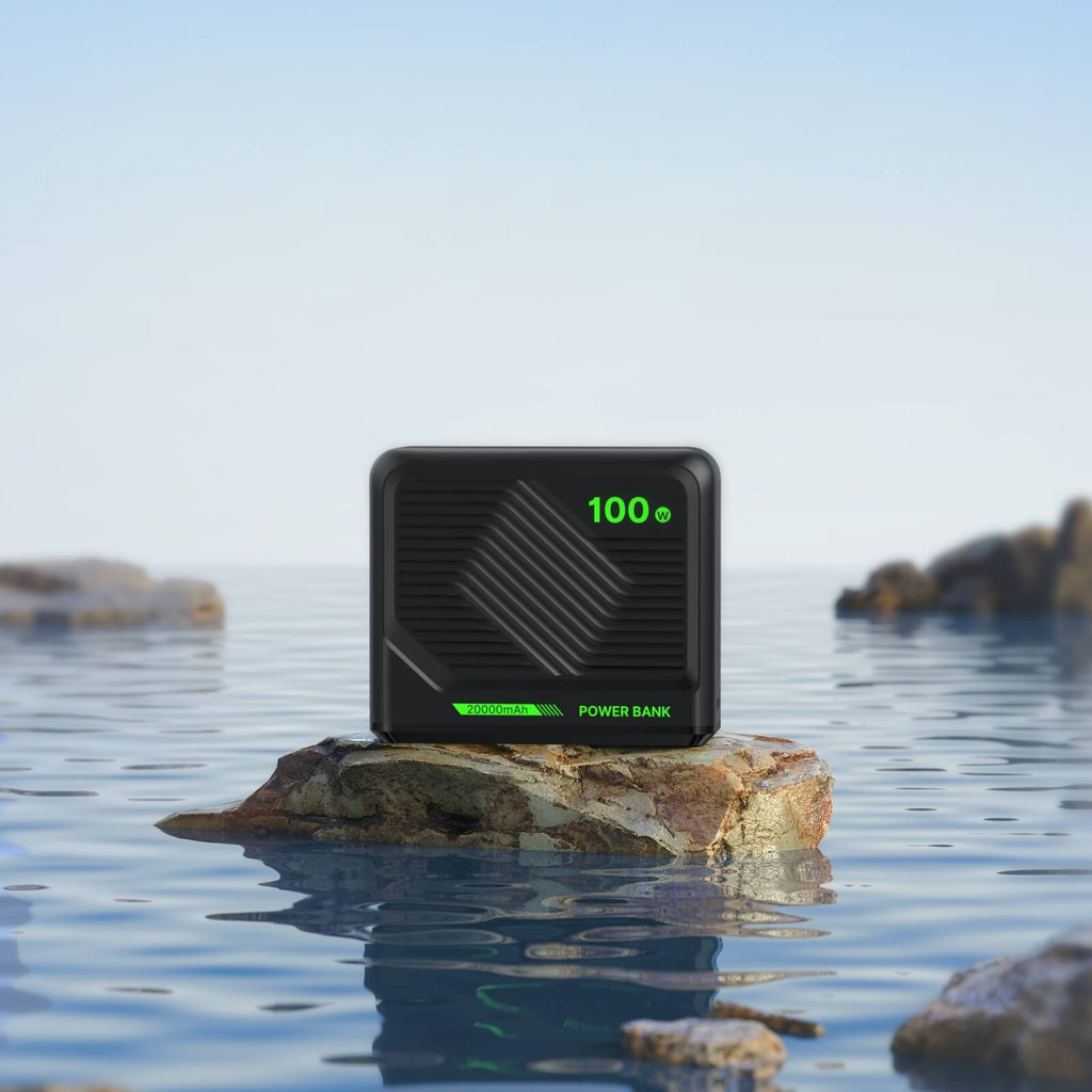 Ylyptech YL999 Power Bank(PowerCore 10K),Compact Travel-Ready 20000mAh Battery Pack with PowerIQ Charging Technology,5V/3A High-Speed Charging for iPhone,iPad,and More (USB-C Input and Output)